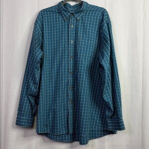 L.L. Bean Men's Traditional Fit Plaid Button Shirt